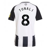 Camiseta Newcastle United Sandro Tonali #8 Primera Equipación Replica 2024-25 para mujer mangas cortas
